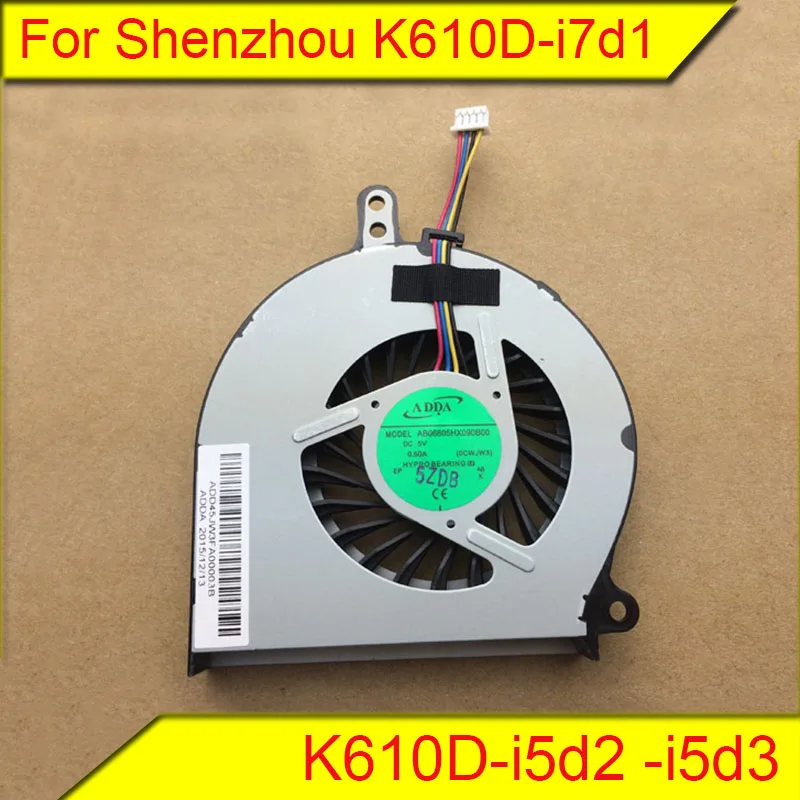 

For Hasee Ares K610D-i7d1 K610D-i5d2 -i5d3 notebook cooling fan