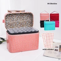new 84 bottles diamond painting accessories hand bag storage box beads diamond embroidery tools mosaic container