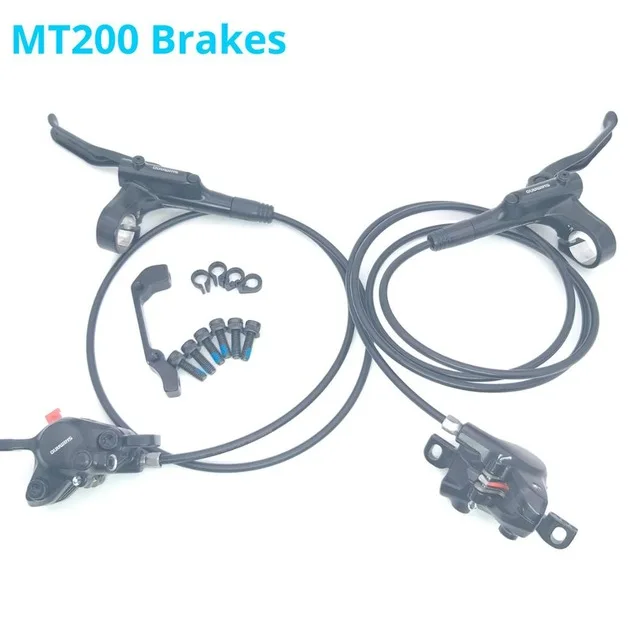 Only MT200 MTB горный велосипед гидравлический дисковый тормоз Наборы содержит MT200 тормоза+ Avid HS1 G3 роторы 160 мм 180 мм - Цвет: Only MT200