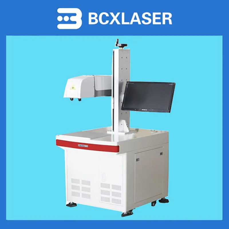 Металлический лазерный гравировальный станок портативный 20 Вт 30 50 Mopa Золотой