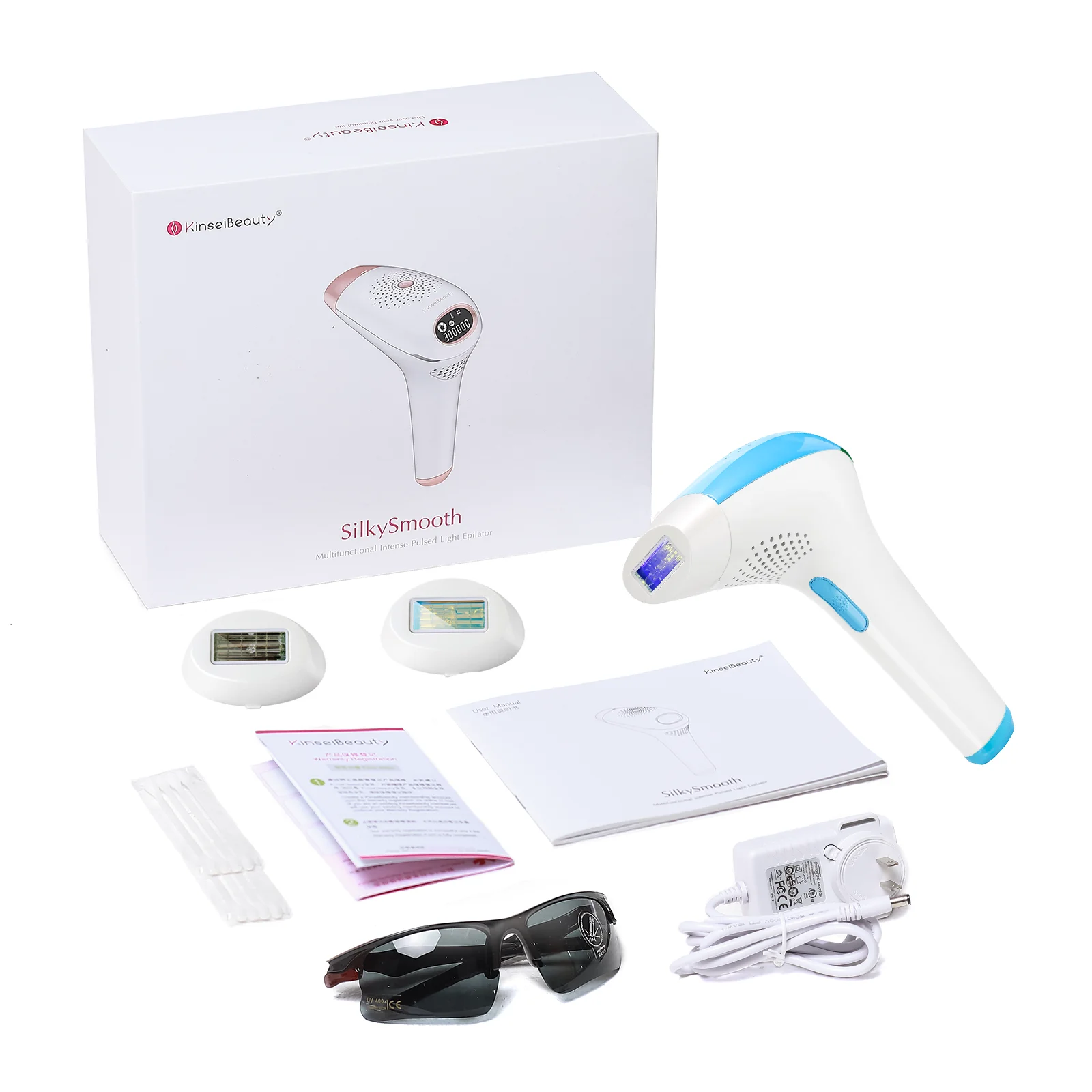 

500000 Shots Laser Epilator Women Laser Hair Removal Device Home Use Permanent Depilador Free shipping