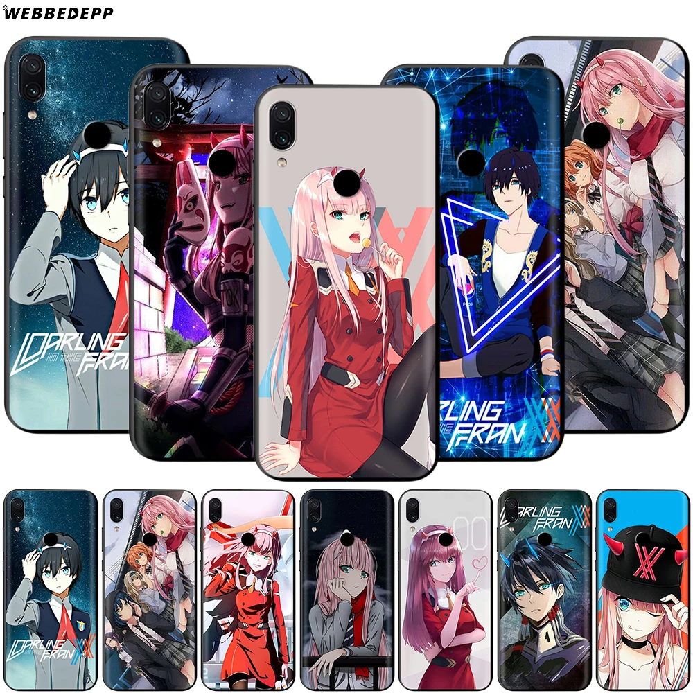 Чехол аниме Franxx для Xiaomi Redmi 4A 4X 5 5A 6 6A 7 7A S2 Note Go K20 Pro Plus Prime 8T|Бамперы| |