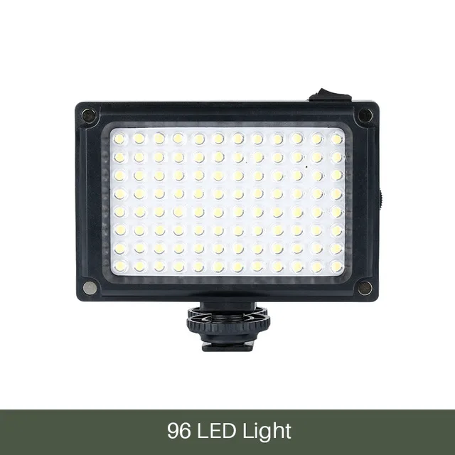 96 LED Only Ulanzi 49 светодиодный светильник для видеосъемки/96 Светодиодный светильник для камеры Canon Nikon iPhone X мини-светильник для гладкой Q2 OSMO Карманный карданный - Цвет: 96 LED Only