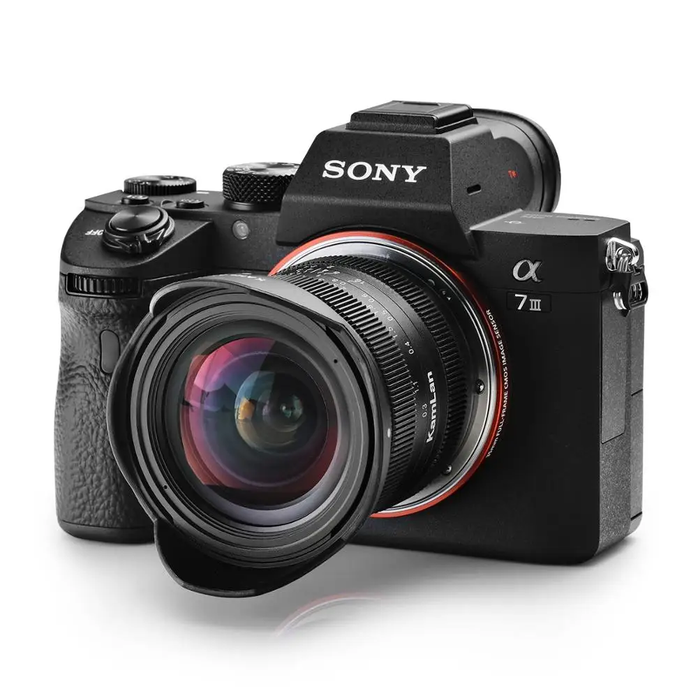 Kamlan 15 мм f2.0 ручная фокусировка широкоугольный APS C беззеркальных Камера объектив