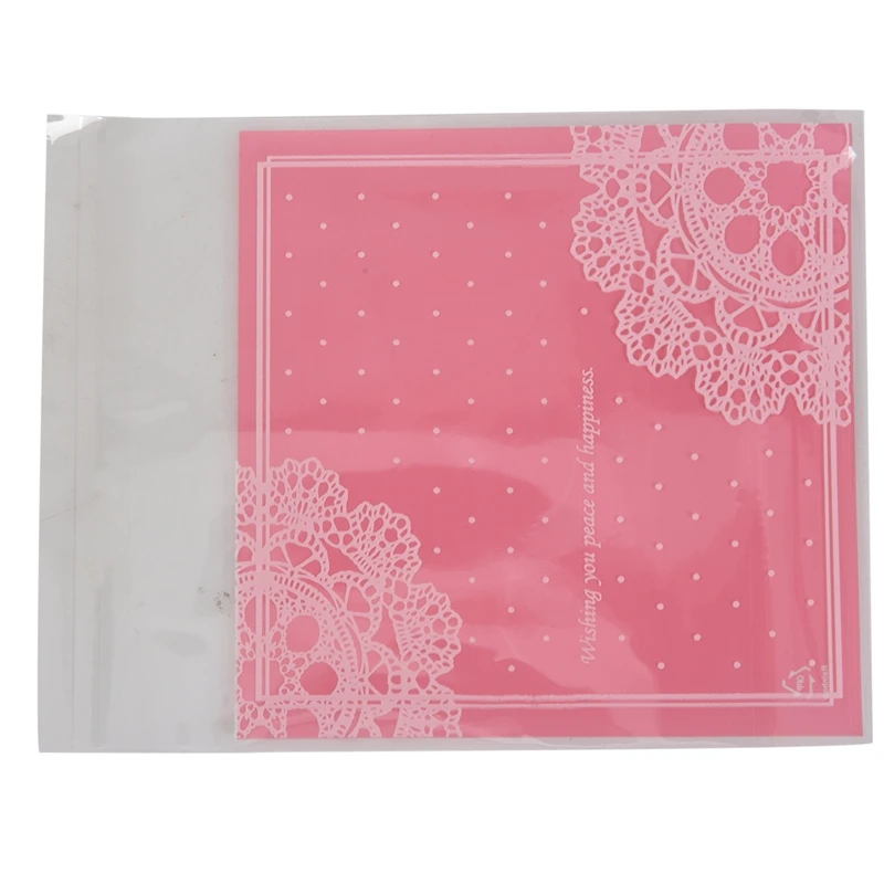 Горячее предложение-100 шт милый бант OPP самоклеющиеся печенья пекарня конфеты