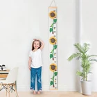 Милая мультяшная Настенная Наклейка с измерением роста для детской комнаты, таблица роста, декор для детской комнаты, наклейка для детской комнаты, домашний декор, Прямая поставка