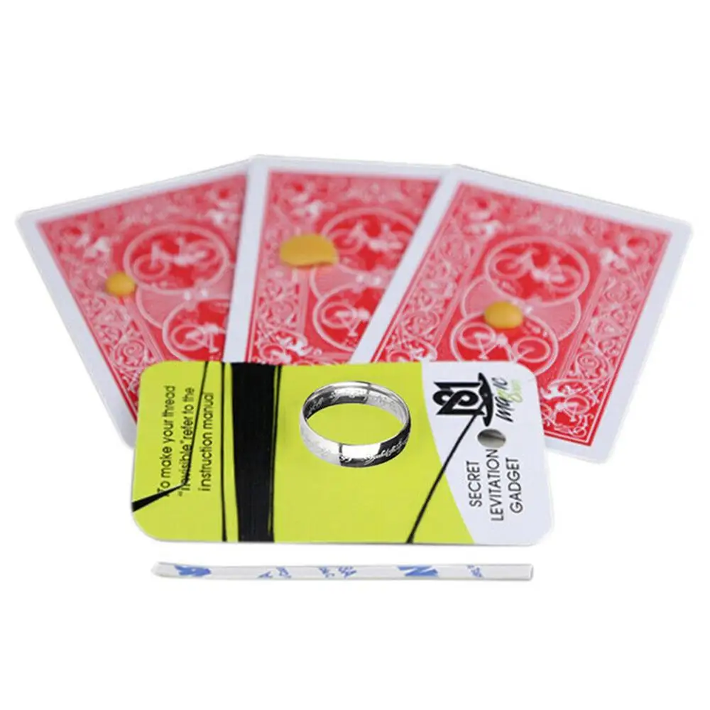 Магический трюк плавающее кольцо волшебное шоу магия с подарочной картой
