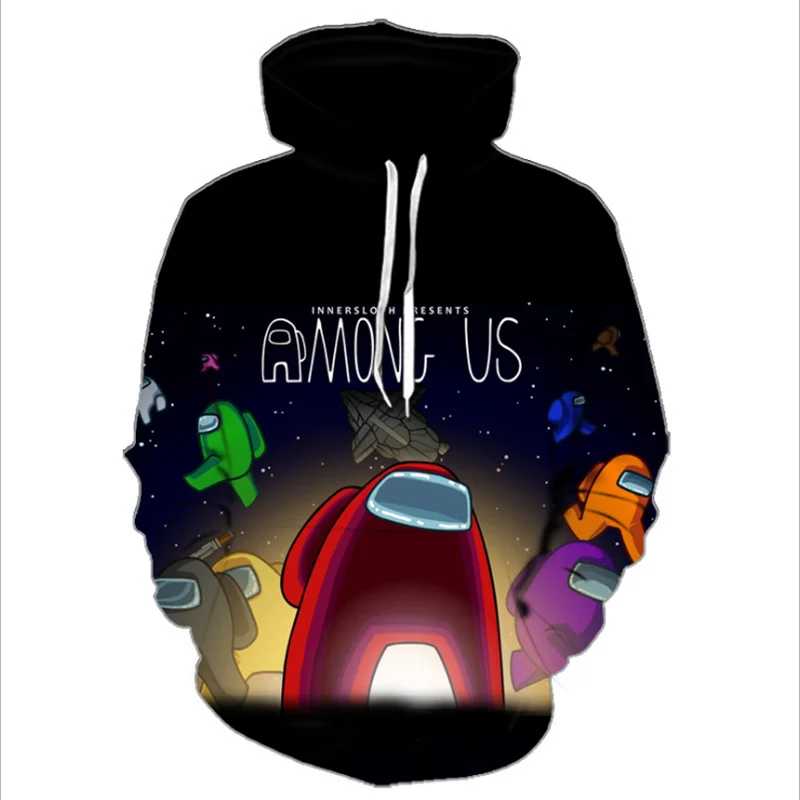 

Popular video games Animation printing boy Hoodies Impostor Sweatshirts girl sports Hoodie Autumn winter parent-child clothing