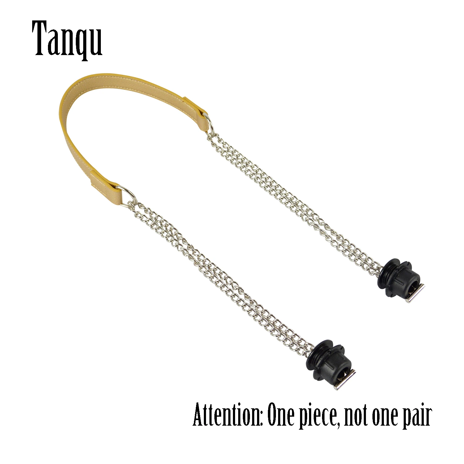 Tanqu 1 шт. Obag Серебряная длинная двойная цепь OT T OBag ручки для EVA O сумка Totes женская