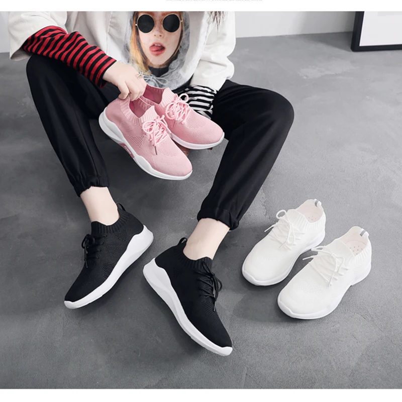 2019 модные новые стильные черные кроссовки для бега женские/уличные