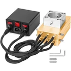 Пресс Max 20T ure, пресс для канифоли 4*7 дюймов, алюминиевые тарелки для нагрева, с температурным контроллером, PID коробка для отжима воска, масла Dab