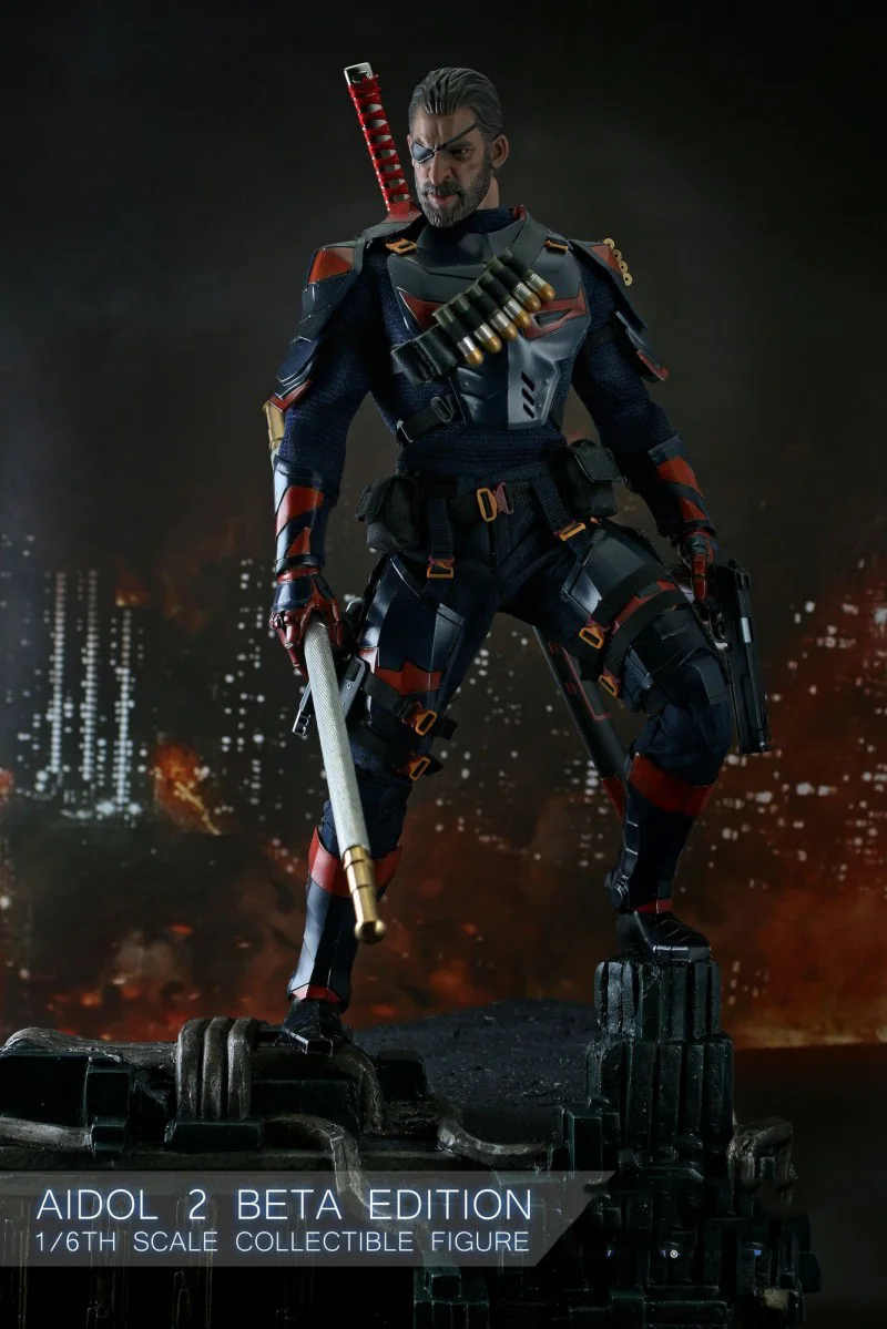 1/6 масштабные художественные фигурки AIDOL 2 бета Deathstroke head sculpt/Маска vision рисунок люксовая коллекция Versio горячие игрушки коллекции