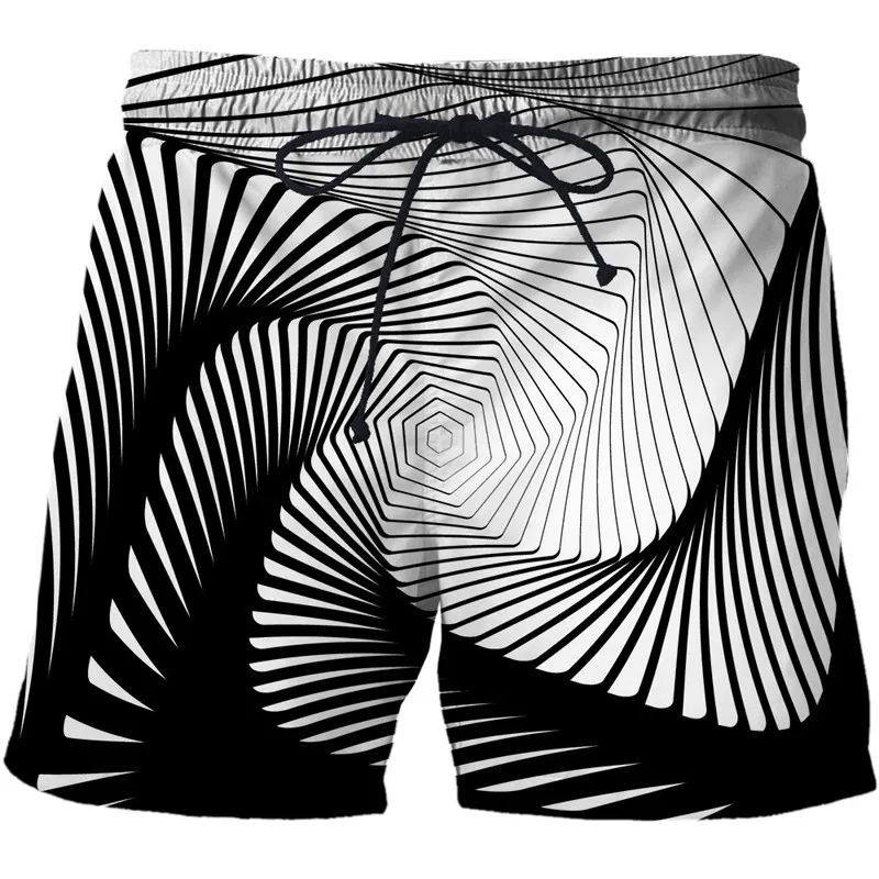 

Новые летние мужские модные шорты абстрактная серия 3D пляжные быстросохнущие шорты с принтом Мужские повседневные спортивные шорты для ул...