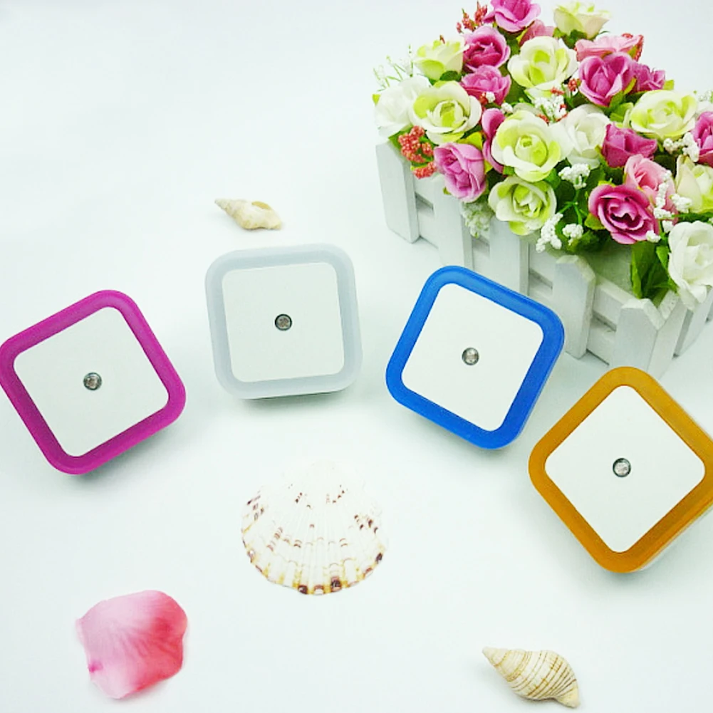 

Hot Sensor LED Night Light Wall Lamp Auto Motion Sensor Lighting Square Lights For Baby Kids Hallway Pathway Staircase Bedside
