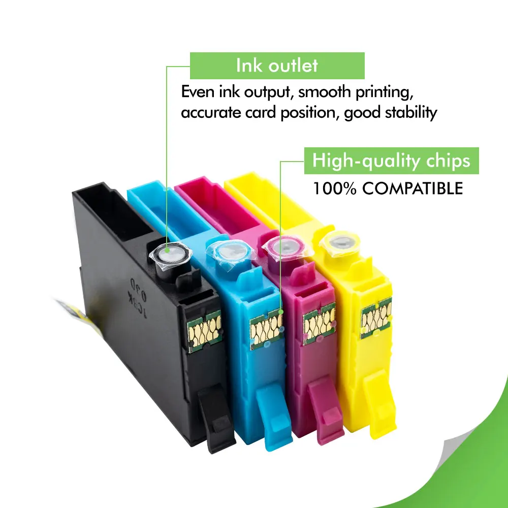 Чернильный картридж Ecowell совместимый с принтером Epson 29XL T2991 29 29xl для XP245 XP247 XP255 XP 432