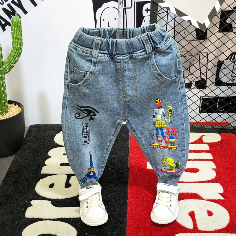 Спортивные костюмы для мальчиков модная детская одежда джинсовые куртки