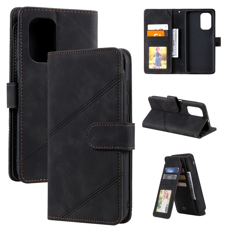 

Чехол-книжка из искусственной кожи для Xiaomi POCO X3 Pro M3 M2 C3 Redmi Note 10 9 8 7 Pro 10X 8A 7A