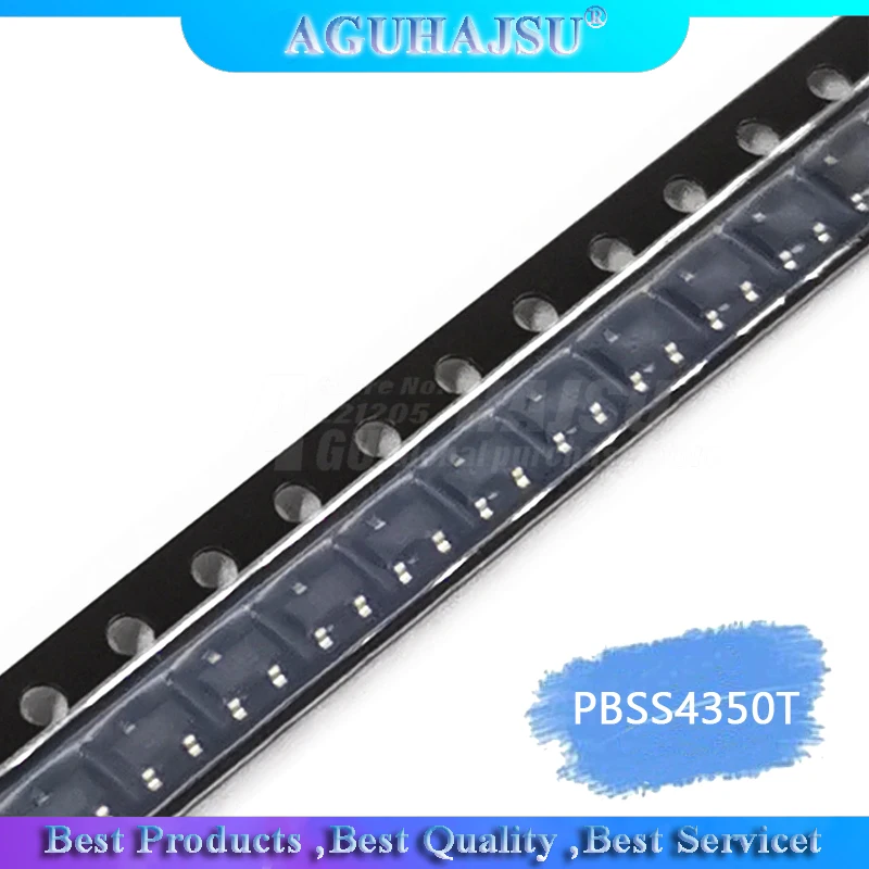 10 шт. PBSS4350T Mark ZCW SOT23 SOT 23 3A 50В NPN низкий VCEsat (BISS) транзистор| |