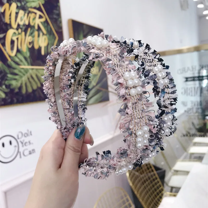 

Oaoleer Fashion High-end Boutique Headband Hair Accessories Trendy Hair hoop Simple Portable Hair Gift Headdress Hairband