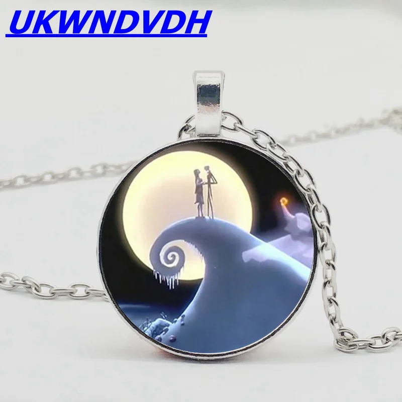 Рождественское ожерелье из стекла в стиле ретро для мужчин и женщин | Украшения