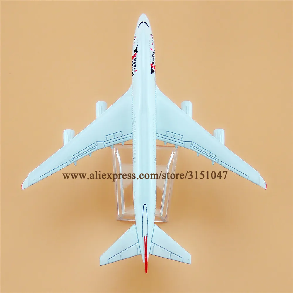 16 см Air JAL TOKOSO Япония Боинг 747 B747-400 авиакомпании модель самолета Модель из