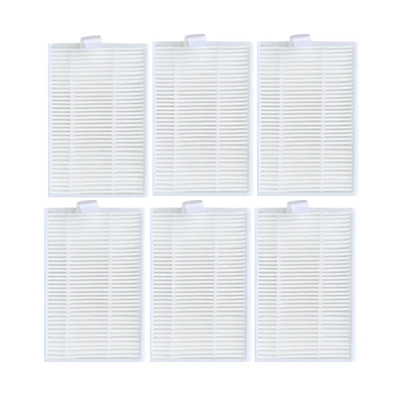 Запчасти для робота-пылесоса ABIR X6 X5 X8 6 шт./Лот HEPA фильтр сменные детали аксессуары