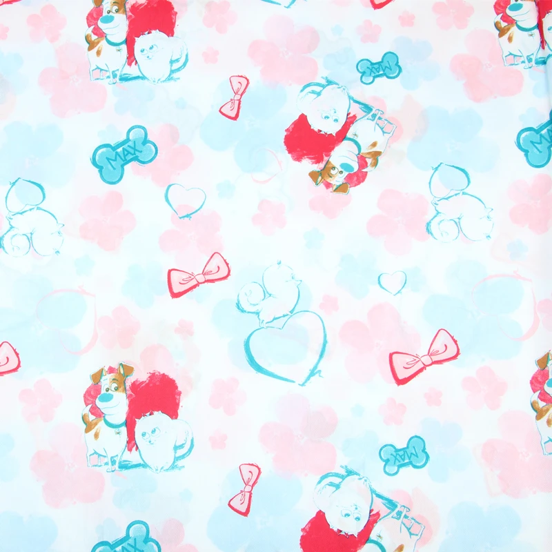 С изображением героев мультфильмов для собак и кошек хлопчатобумажные простые