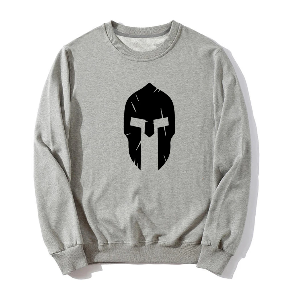 

New Spartan Sweatshirt Bodybuilding Casual Loose Fit Top Funny Sportswear Men Fashion Male Brand Streetwear Graphic Tops Clothes