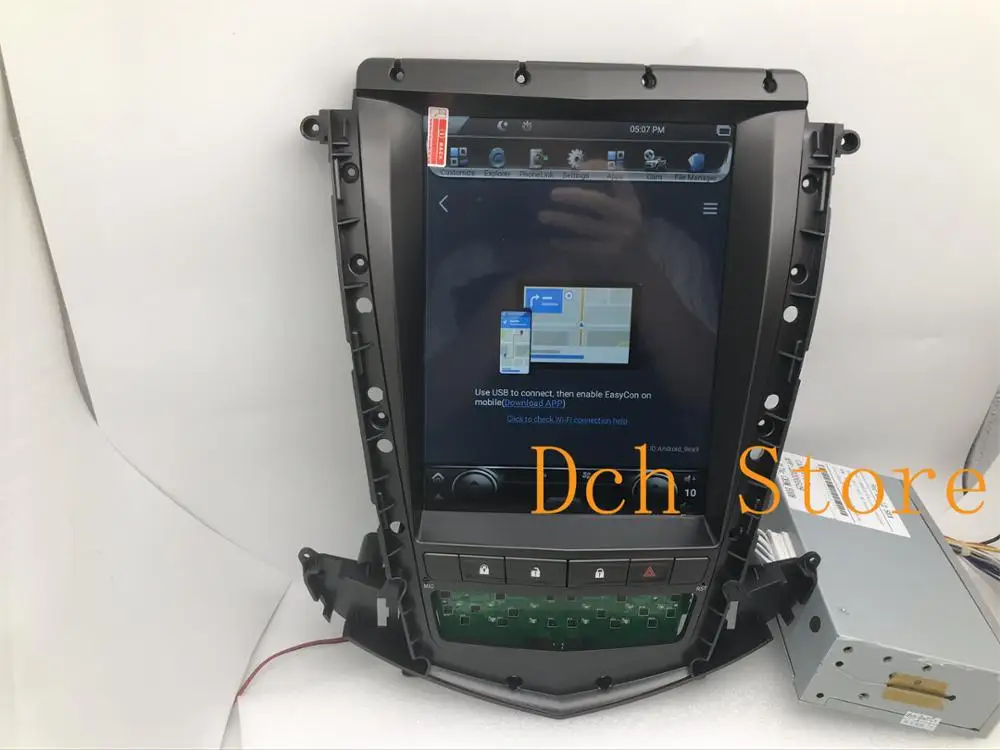 10 4 дюймовый вертикальный экран Tesla Style Android 9 0 автомобильный DVD-плеер GPS для Cadillac Old