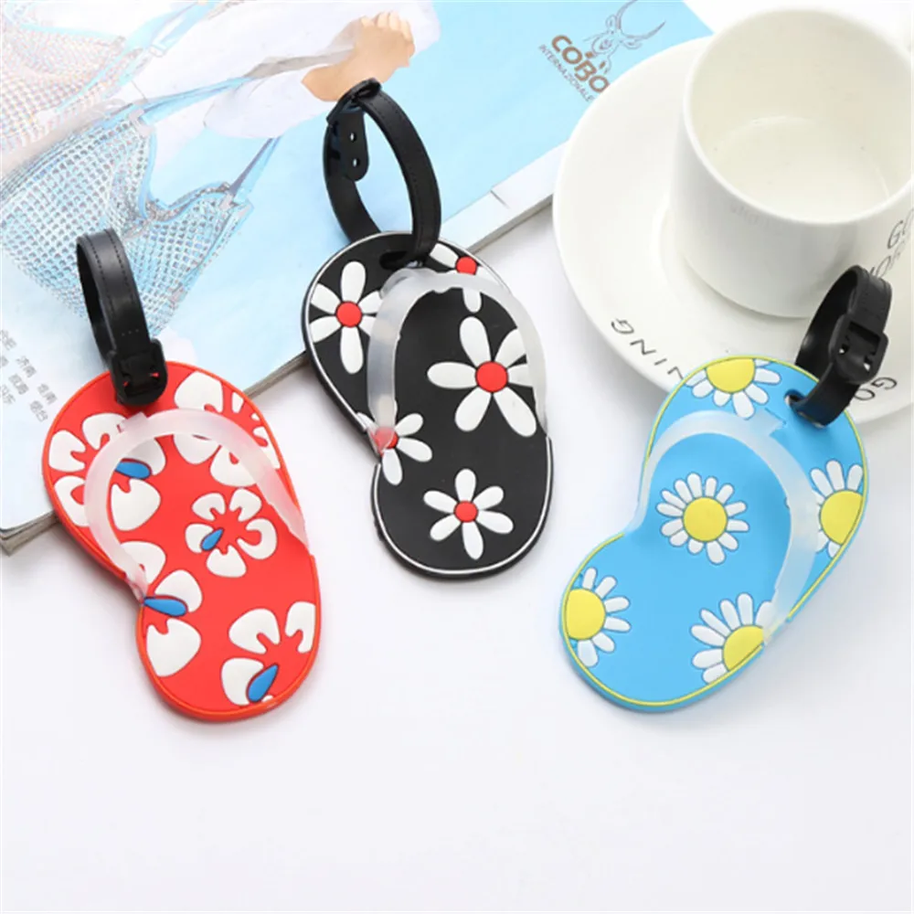 1 шт. Модный женский держатель для чемодана из силикагеля идентификационный