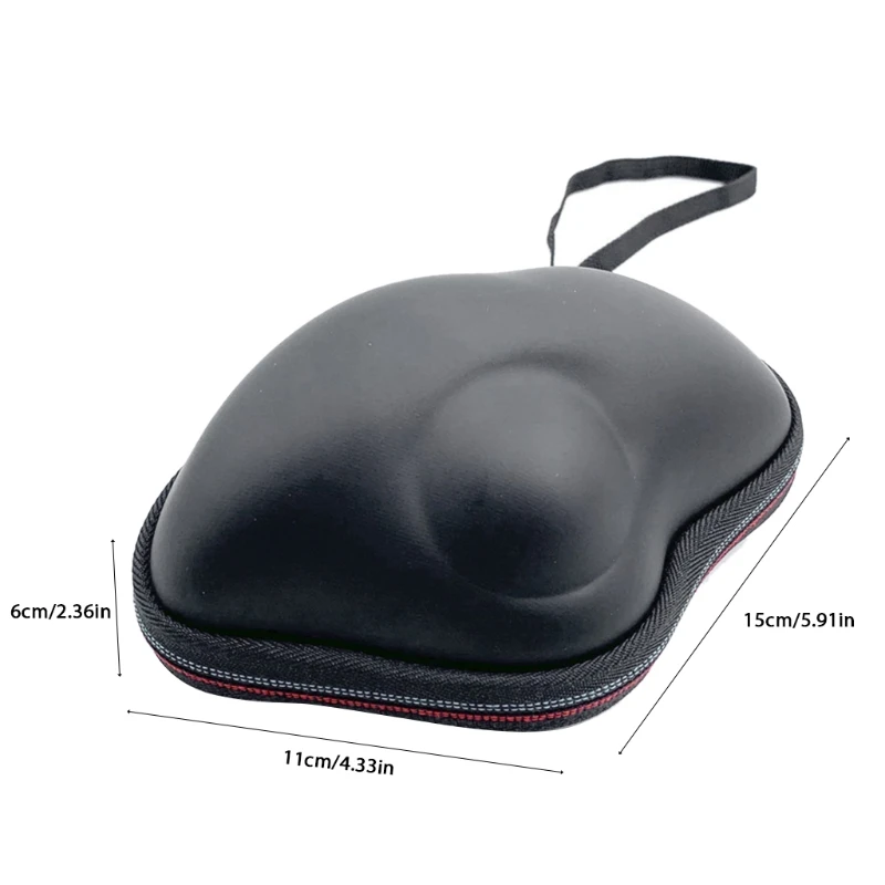 

For-Logitechs m570 Mouse Storage Bag Travel Portable Mouse Box Mouse Protection Hard Shell Bag