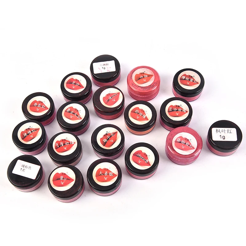 1 г губная помада пигмент порошок Красочный сделай сам блеск для губ материал