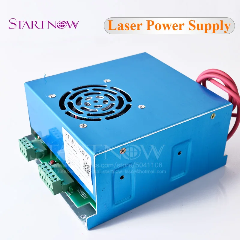 50W-G MYJG-50 45 Вт, 50 Вт, ручная сборка CO2 лазерный Питание 110V 220V универсальный блок питания Co2 лазерный источник для лазерная резка, гравировальный станок