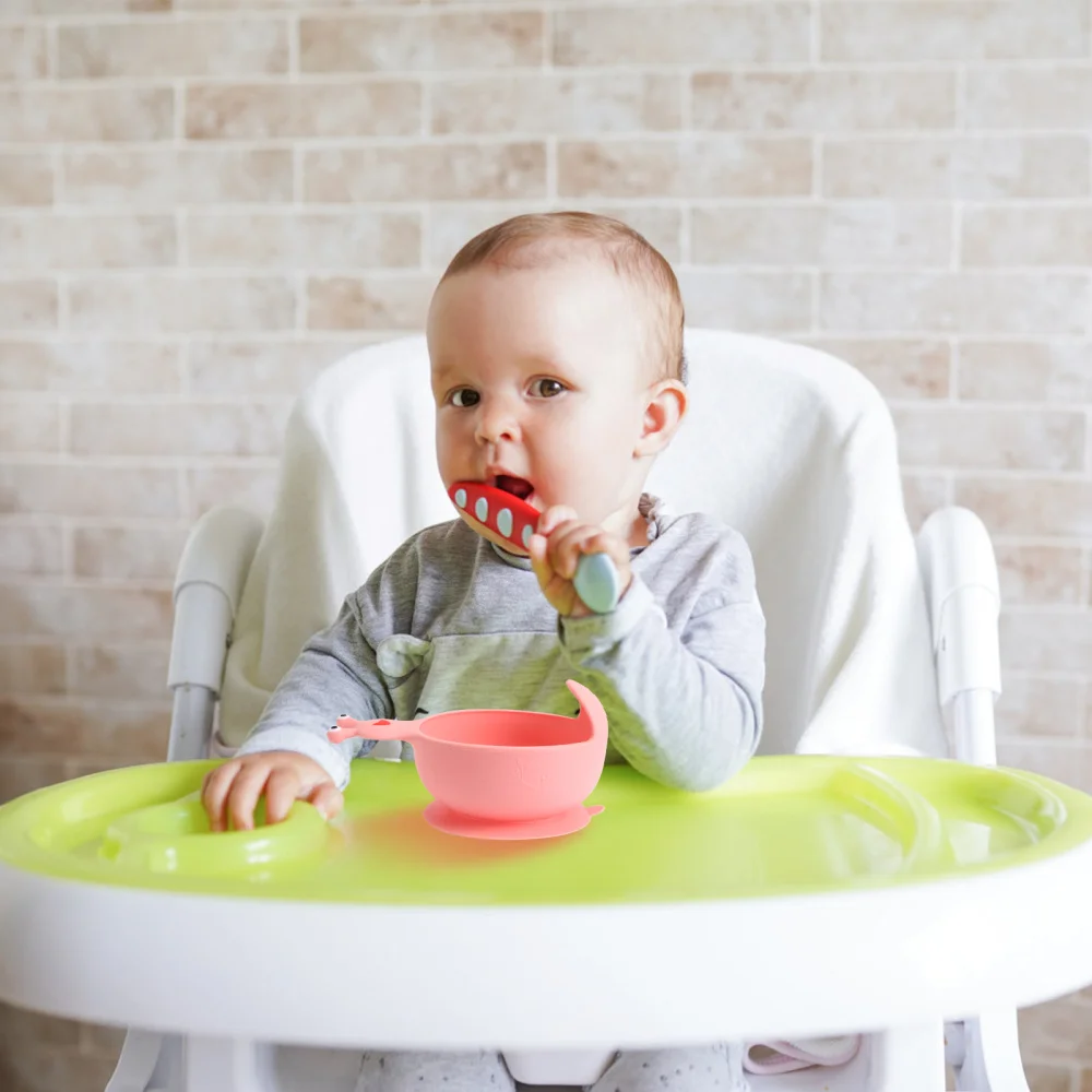 

1pc Anti-fall Suction Cup Bowl Baby Bowl Feeding Bowl for Infant )