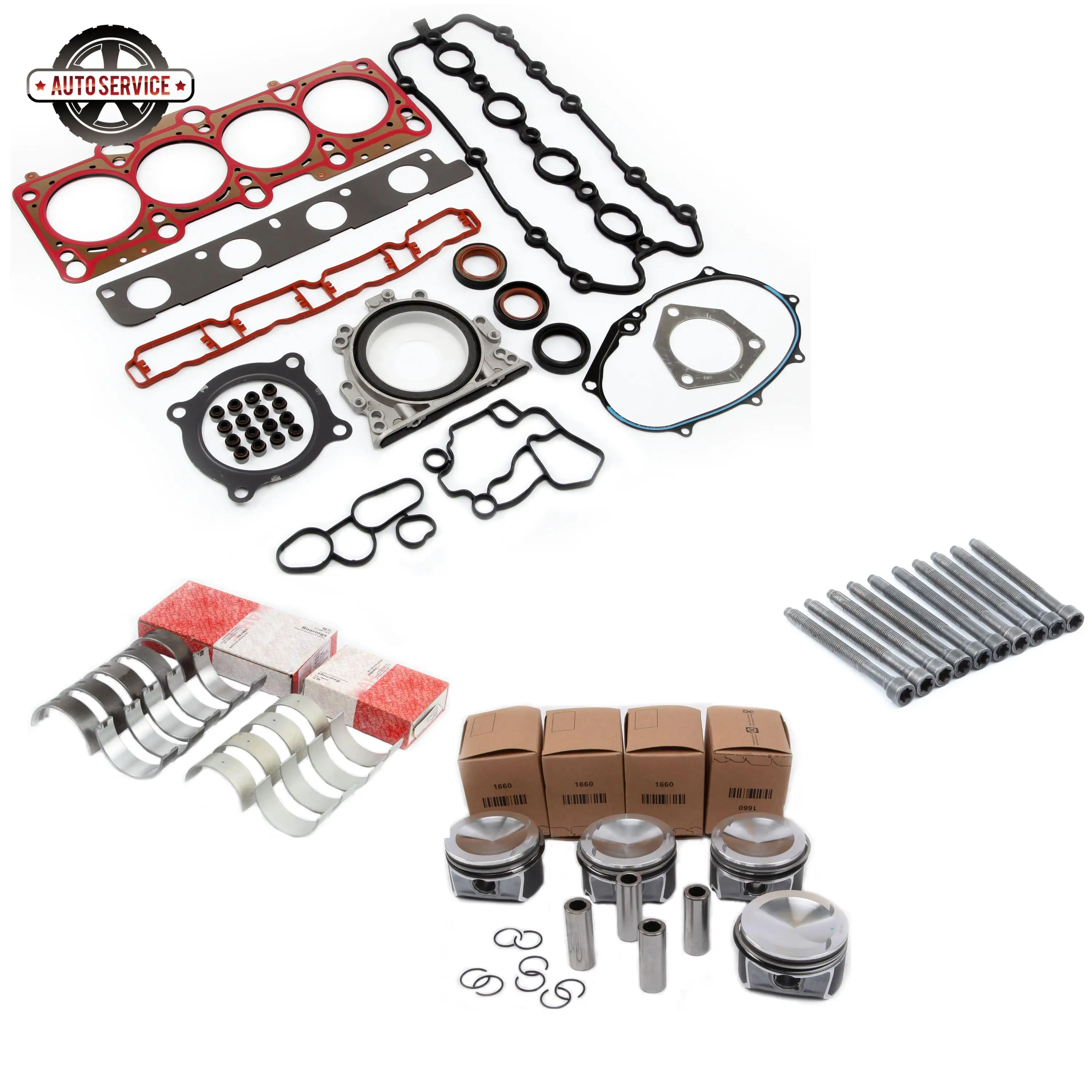 Комплект для ремонта двигателя поршни и кольца Φ 2 0 мм/Φ 22 мм Audi S3 TTS TFSI CDLA CDLC VW Golf