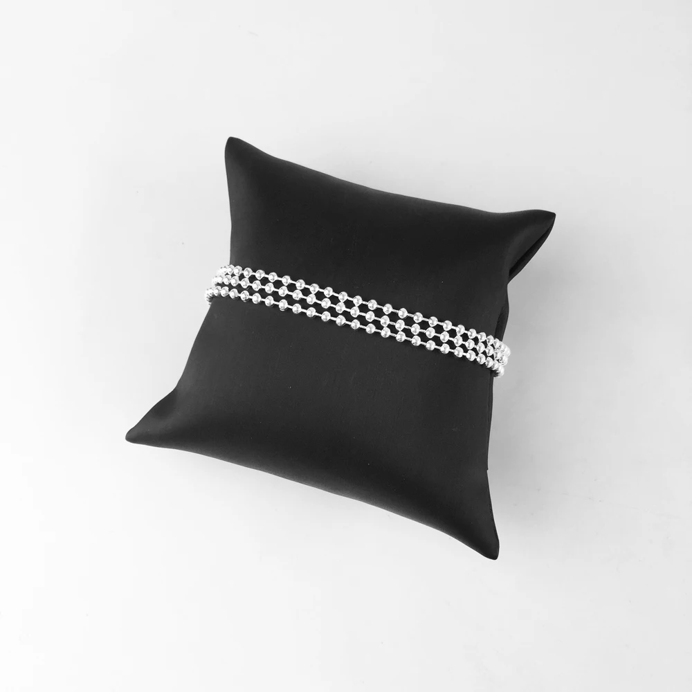 Цепочка с подвеской в виде шара ожерелье из стерлингового серебра 2017 пробы