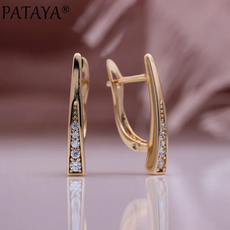 

Серьги женские из розового золота 585 пробы, круглые, с натуральным Цирконом