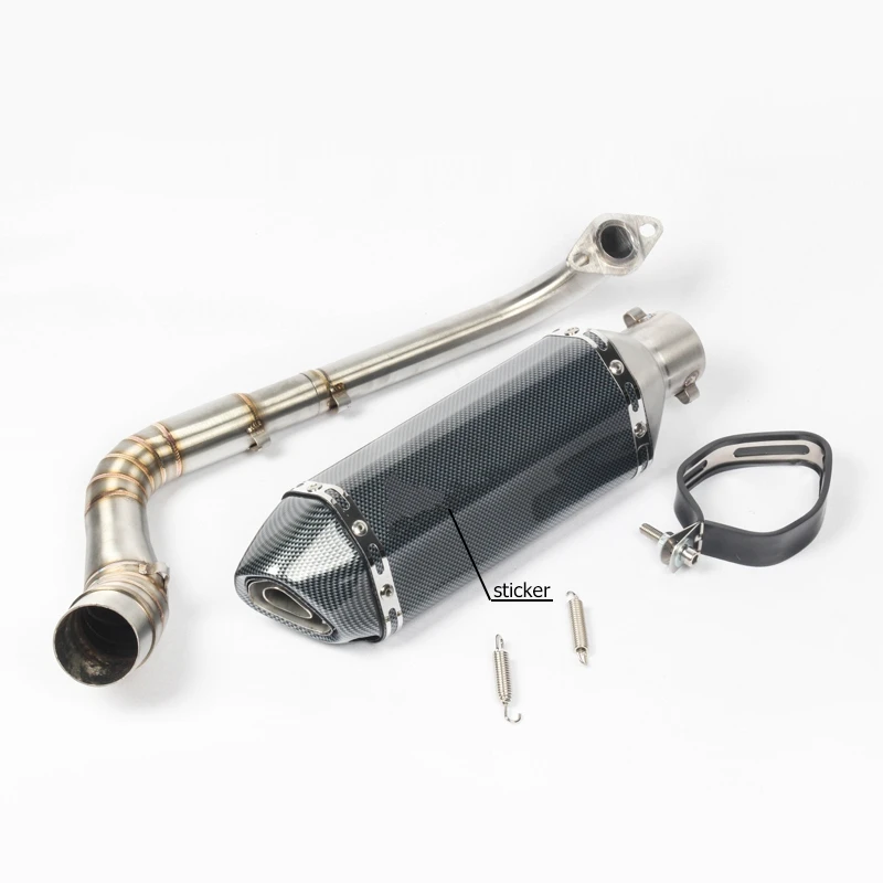Выхлопная труба для мотоцикла полная система без шнура переднее среднее звено NMAX