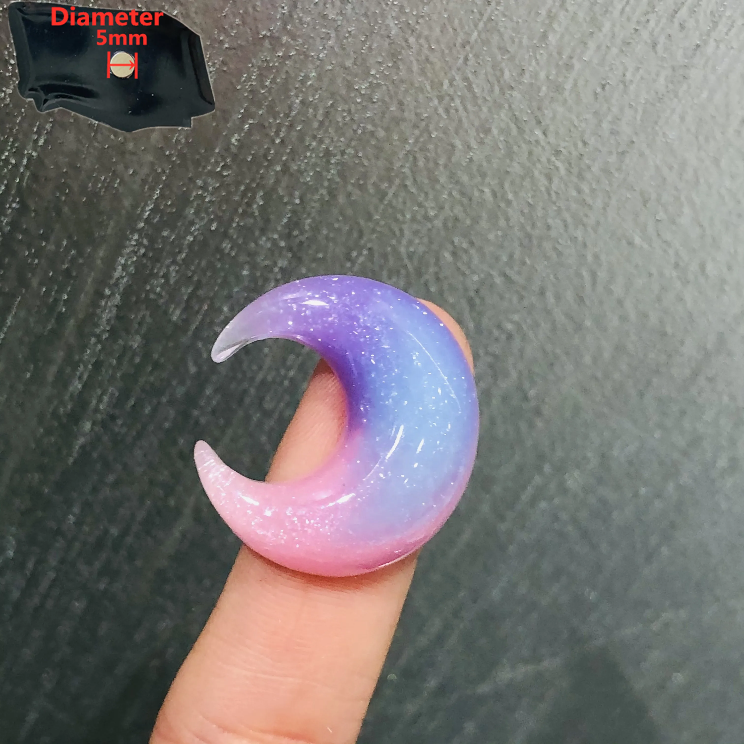 Изысканное изделие из смолы 1 шт. фотолуна любовь единорог звезда лук фотоподарок