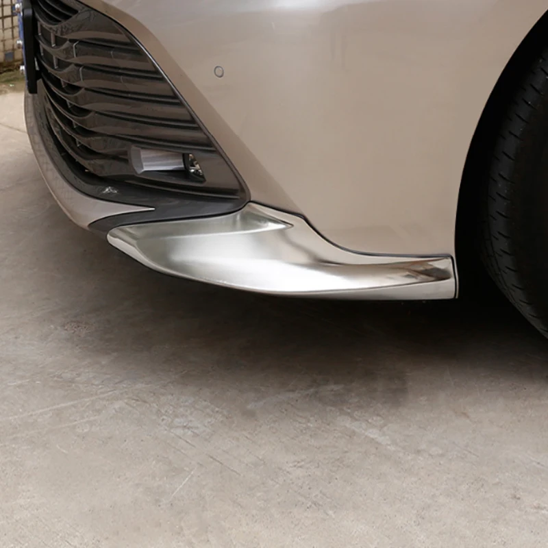 Модификация автомобильного стиля 2 шт. накладка на передний угол бампер губы