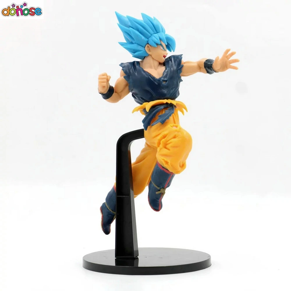 Dragon Ball Супер фигурка битва бог синий Сон Гоку модель подарок на Рождество игрушки
