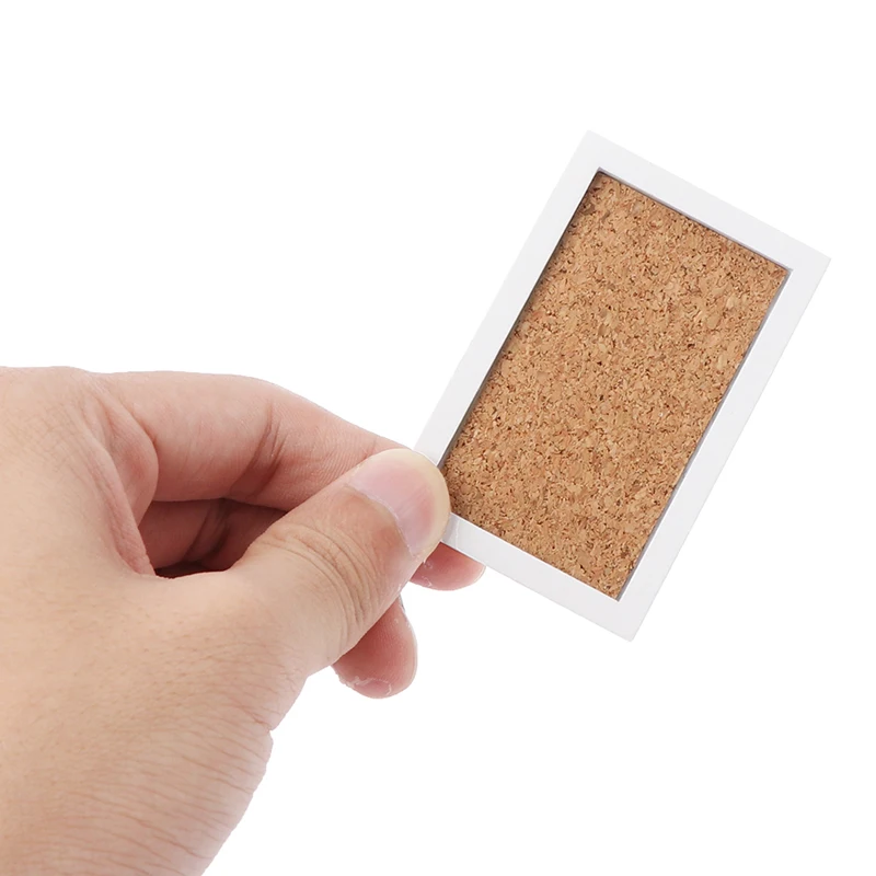 

1:12 Dollhouse Miniature White Magnetic Message Board Decoration Accessories