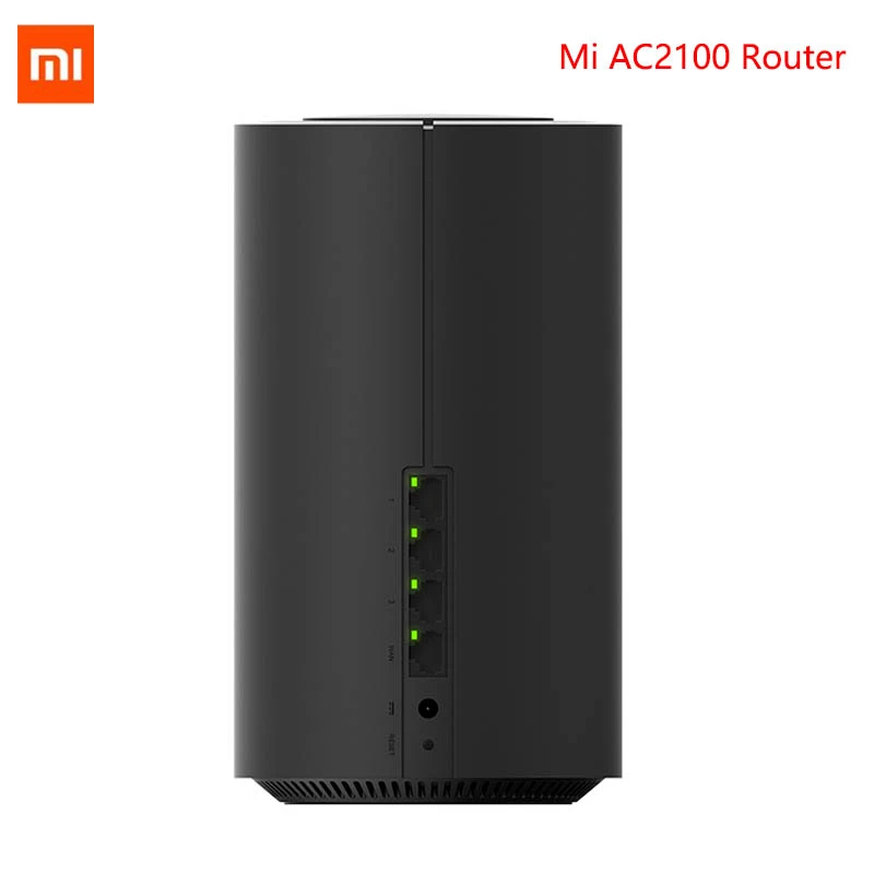 Маршрутизатор Xiaomi Mi AC2100 двухъядерный процессор 128 Мб 2 4 ГГц 5 360 °|Беспроводные