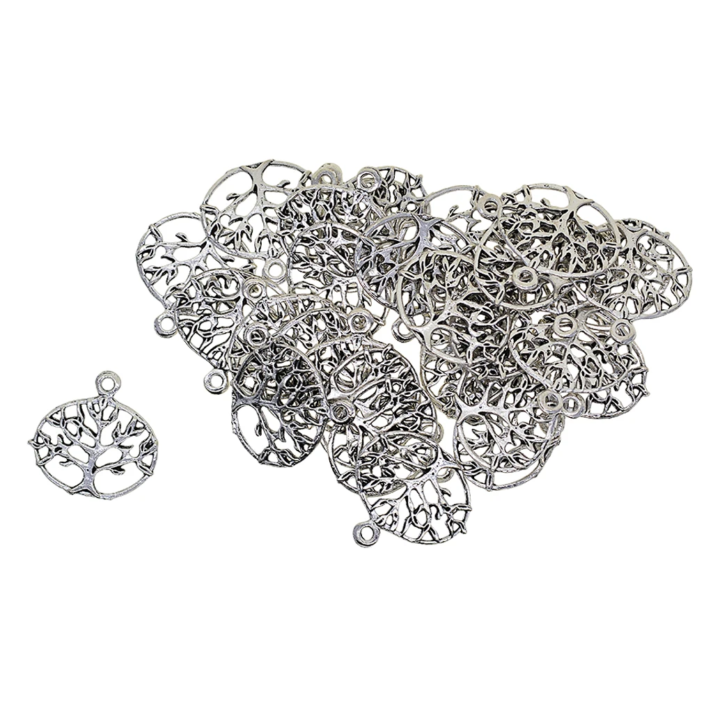 Подвески под старину 24x25 мм 30 шт. винтажные тибетские для браслетов ожерелий