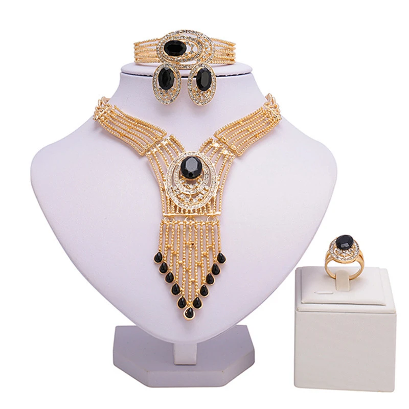 

ZuoDi nigerian women wedding jewelry set fashion african Bridal Bijoux Jewelry set Wholesale Dubai gold new design jewelry set