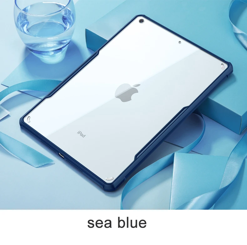 XUNDD защитный чехол для планшета для iPad Pro 12,9 с подушками безопасности противоударный чехол s Зарядка apple pencil - Цвет: Синий
