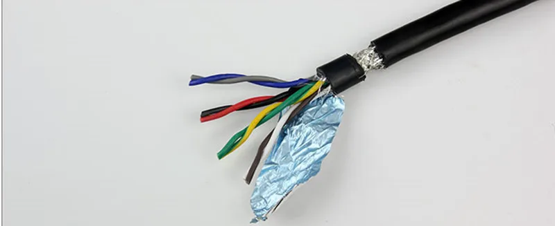 8 Core 20AWG 100M 100 м 20AWG 22AWG 2 core 4 core 6 ядро 8 core1 метр 485 сигнал связи провода рвсп Чистая медь экранированная витая пара провода - Цвет: 8 Core 20AWG 100M