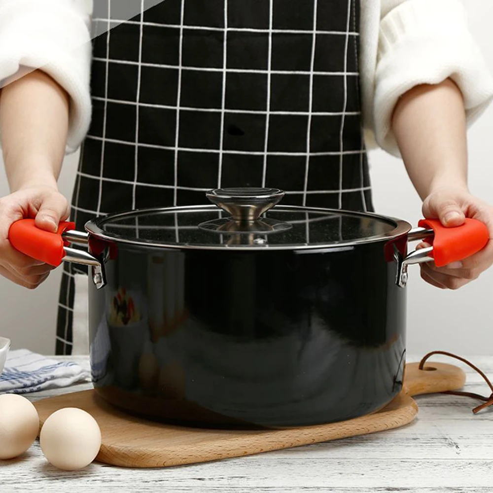 Наборы силиконовых изолированных ручек термостойкие Нескользящие силиконовые