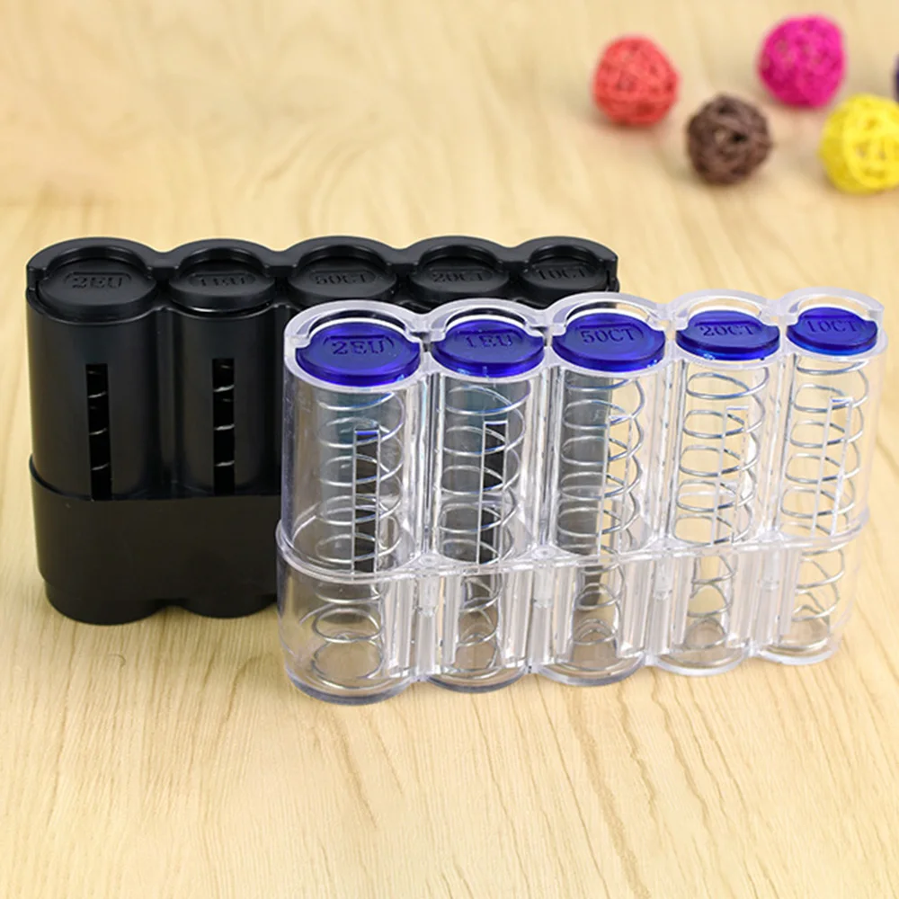 

Creative coin storage box Purse Storage Box Euro Coin Dispenser Coin Holder Case High Quality Wallet Holders Money Boxes