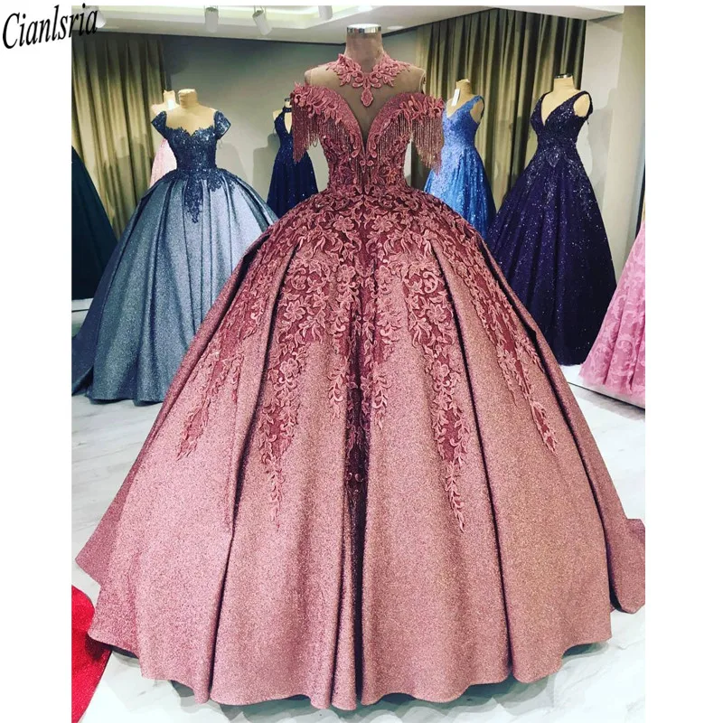 Женское бальное платье в арабском стиле роскошные кружевные платья для девушек 16